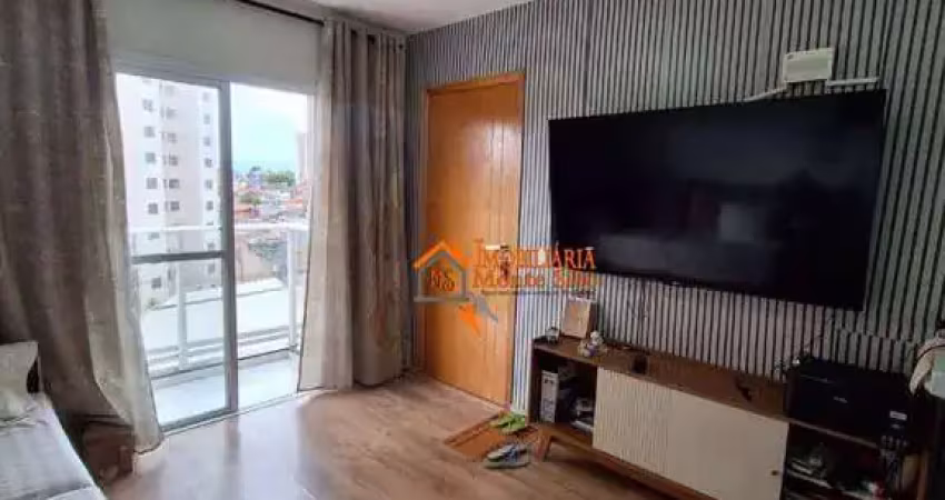 Apartamento com 2 dormitórios à venda, 47 m² por r$ 320.000,00 - vila rosália - guarulhos/sp
