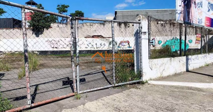 Área para alugar, 1503 m² por R$ 80.000,00/mês - Jardim Barbosa - Guarulhos/SP