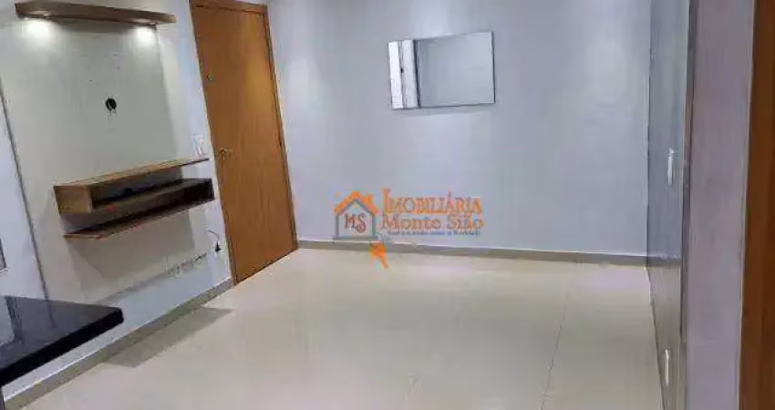 Apartamento com 2 dormitórios à venda, 42 m² por r$ 230.000,00 - vila izabel - guarulhos/sp