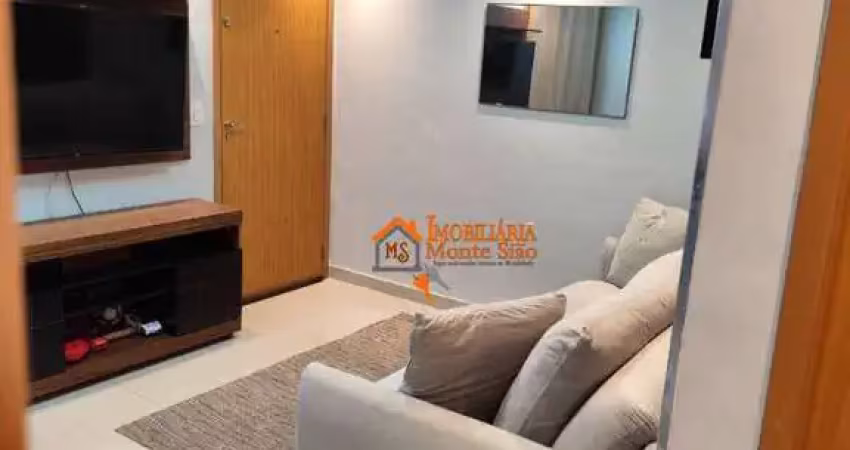 Apartamento com 2 dormitórios à venda, 42 m² por r$ 250.000,00 - vila izabel - guarulhos/sp