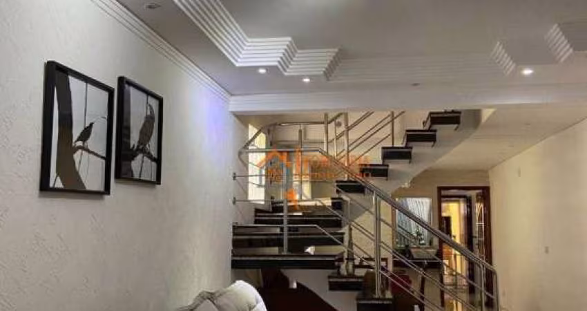 Sobrado com 3 dormitórios à venda, 228 m² por R$ 901.000,00 - Jardim Santa Clara - Guarulhos/SP