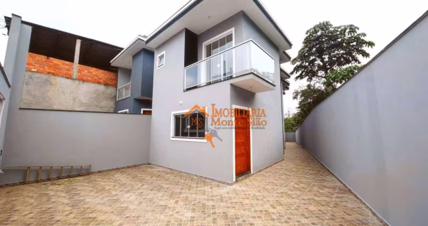 Sobrado com 3 dormitórios à venda, 113 m² por R$ 600.000,00 - Nova Carmela - Guarulhos/SP