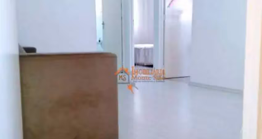 Apartamento com 2 dormitórios à venda, 47 m² por r$ 159.000,00 - cidade tupinambá - guarulhos/sp
