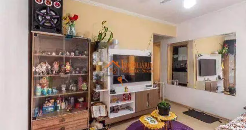 Apartamento com 2 dormitórios à venda, 53 m² por r$ 276.000,00 - jardim odete - guarulhos/sp