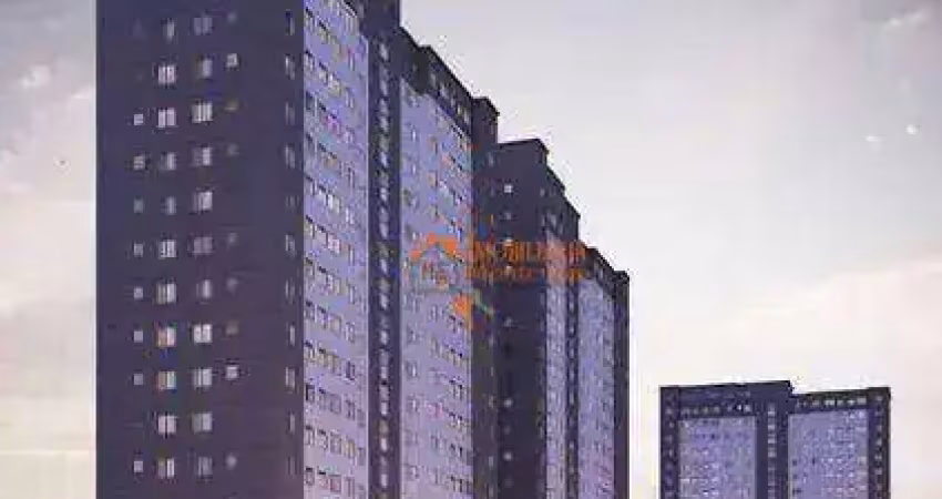 Apartamento com 2 dormitórios à venda, 44 m² por r$ 266.000,00 - vila nova bonsucesso - guarulhos/sp