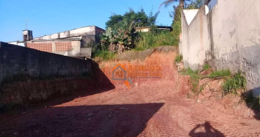 Terreno à venda, 250 m² por R$ 110.000,00 - Parque Recanto Mônica - Itaquaquecetuba/SP