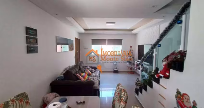 Sobrado com 2 dormitórios à venda, 180 m² por R$ 960.000,00 - Carmela 3  - Guarulhos/SP