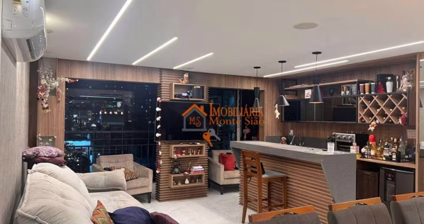 Apartamento com 3 dormitórios à venda, 83 m² por R$ 905.000,00 - Jardim Flor da Montanha - Guarulhos/SP