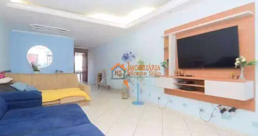 Sobrado com 5 dormitórios à venda, 260 m² por r$ 689.000,00 - jardim santa clara - guarulhos/sp