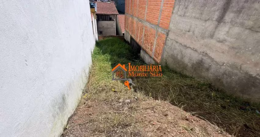 Terreno à venda, 129 m² por R$ 213.000,00 - Parque Flamengo - Guarulhos/SP