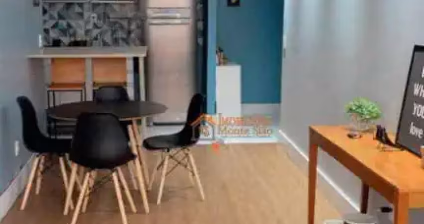 Apartamento com 2 dormitórios, 75 m² - venda por r$ 586.000,00 ou aluguel por r$ 5.160,00/mês - picanco - guarulhos/sp