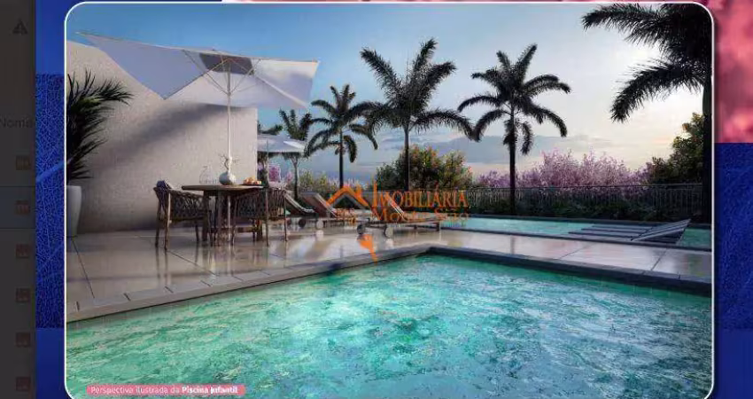 Apartamento com 2 dormitórios à venda, 38 m² por r$ 230.000,00 - bonsucesso - guarulhos/sp