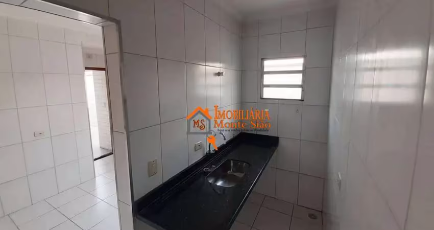 Sala para alugar, 45 m² por r$ 1.536,00/mês - vila augusta - guarulhos/sp