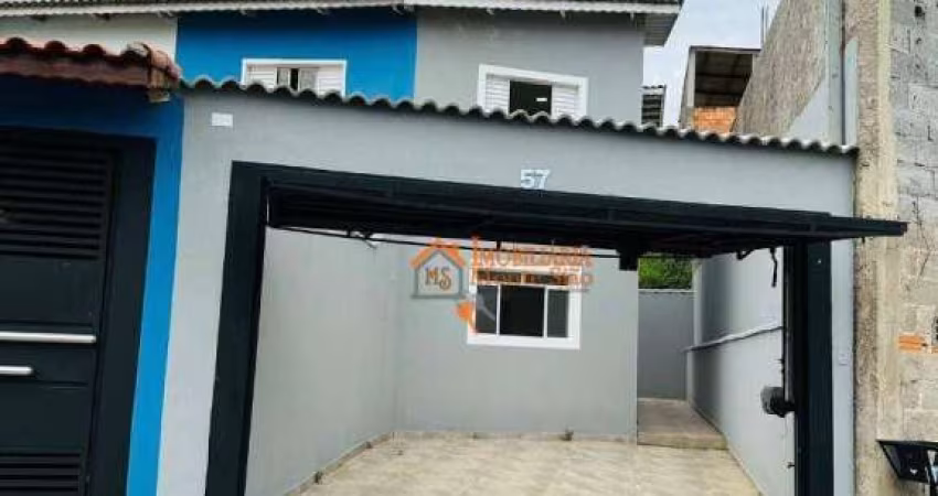 Sobrado com 2 dormitórios à venda, 90 m² por R$ 350.000,00 - Jardim Rio Negro - Itaquaquecetuba/SP