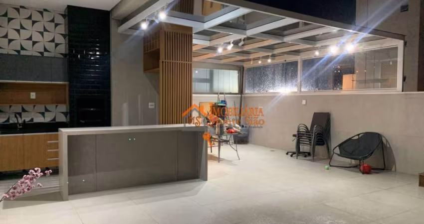 Apartamento Garden com 2 dormitórios à venda, 135 m² por R$ 1.350.000,00 - Picanço - Guarulhos/SP