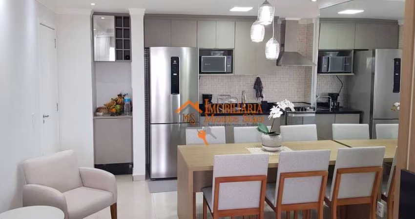 Apartamento com 2 dormitórios à venda, 54 m² por R$ 425.000,00 - Jardim Imperador - Guarulhos/SP