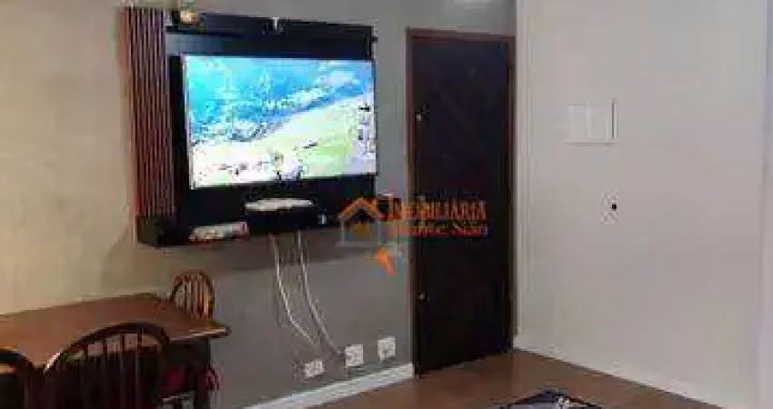 Apartamento com 2 dormitórios à venda, 61 m² por r$ 250.000,00 - centro - guarulhos/sp