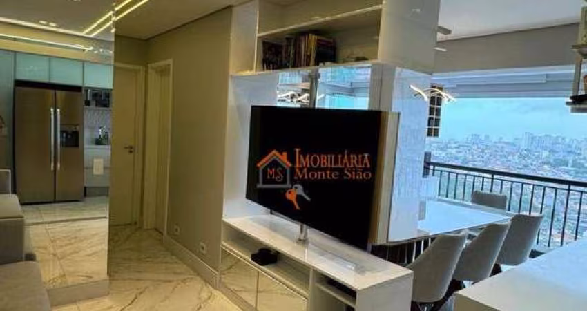Apartamento com 2 dormitórios à venda, 60 m² por R$ 620.000,00 - Jardim Bom Clima - Guarulhos/SP