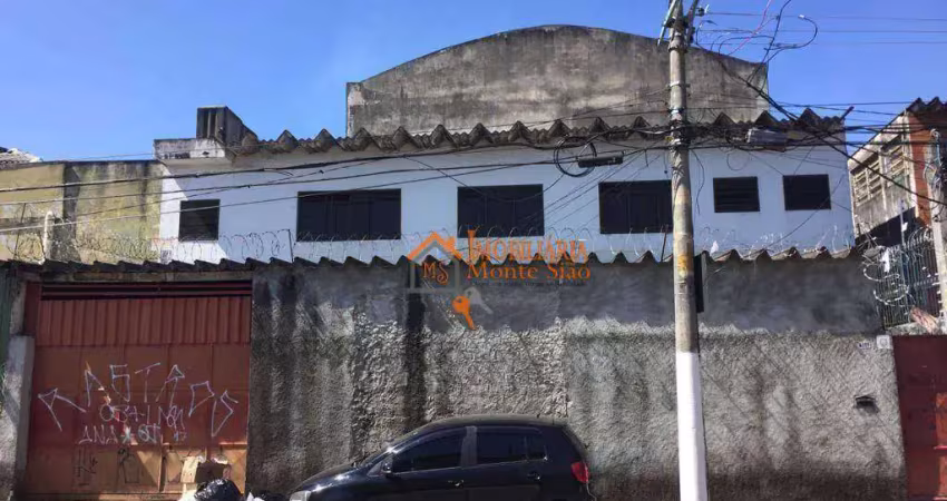 Galpão à venda, 1050 m² por r$ 3.110.000,00 - vila zamataro - guarulhos/sp