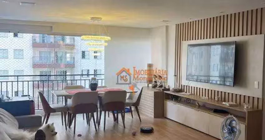 Apartamento com 2 dormitórios à venda, 75 m² por R$ 852.000,00 - Jardim Flor da Montanha - Guarulhos/SP