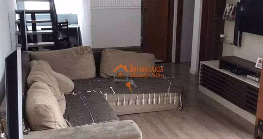 Apartamento Duplex com 2 dormitórios à venda, 83 m² por R$ 330.000,00 - Jardim São Domingos - Guarulhos/SP