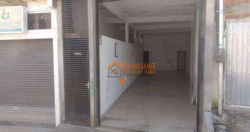 Salão para alugar, 105 m² por R$ 1.720,00/mês - Recreio São Jorge - Guarulhos/SP