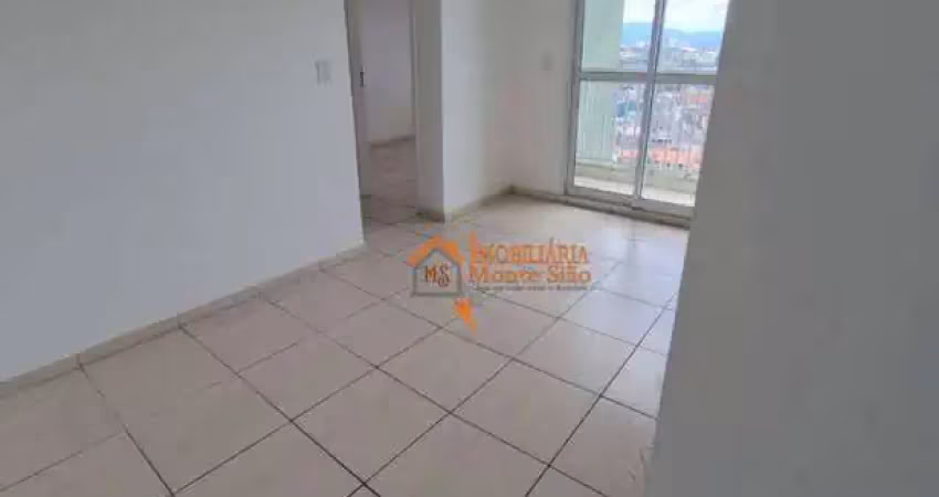 Apartamento com 2 dormitórios à venda, 48 m² por R$ 219.900,00 - Água Chata - Guarulhos/SP