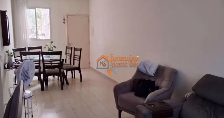 Apartamento com 3 dormitórios à venda, 75 m² por R$ 331.000,00 - Macedo - Guarulhos/SP