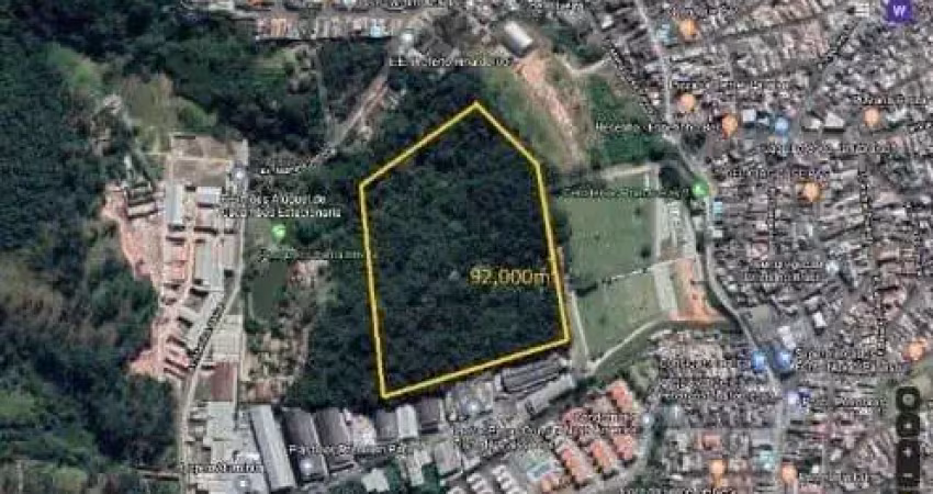 Área à venda, 92000 m² por r$ 35.100.000,00 - jardim bela vista - guarulhos/sp