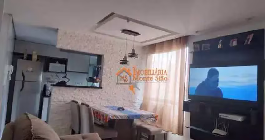 Apartamento com 2 dormitórios à venda, 43 m² por R$ 212.000,00 - Vila Alzira - Guarulhos/SP