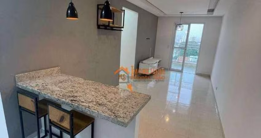 Apartamento com 2 dormitórios à venda, 67 m² por R$ 420.000,00 - Gopoúva - Guarulhos/SP