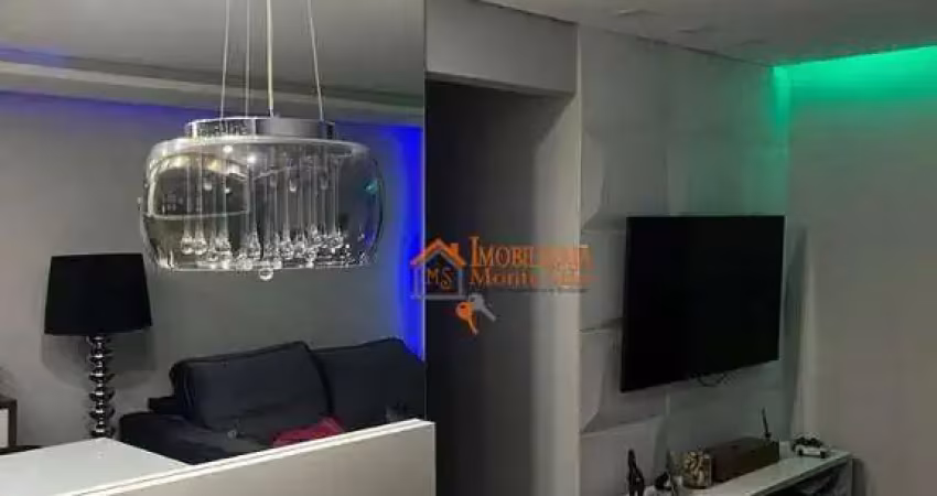 Apartamento com 3 dormitórios à venda, 64 m² por r$ 480.000,00 - macedo - guarulhos/sp