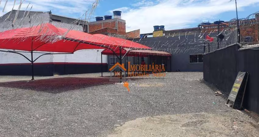 Terreno para alugar, 500 m² por r$ 13.300,00/mês - jardim santa vicência - guarulhos/sp