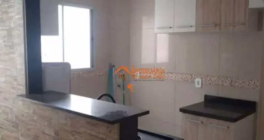 Apartamento com 2 dormitórios à venda, 44 m² por R$ 250.000,00 - Jardim Ansalca - Guarulhos/SP