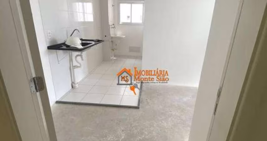 Apartamento com 2 dormitórios à venda, 44 m² por R$ 310.000,00 - Água Chata - Guarulhos/SP
