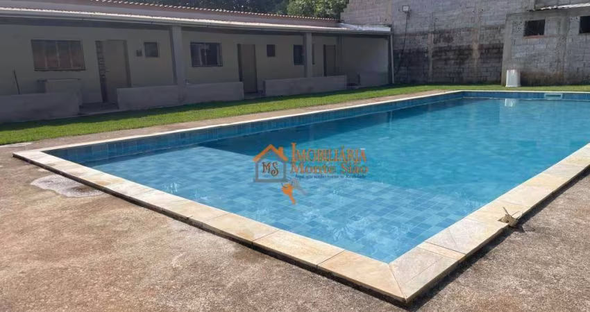 Chácara com 3 dormitórios à venda, 1400 m² por R$ 600.000,00 - Água Azul - Guarulhos/SP
