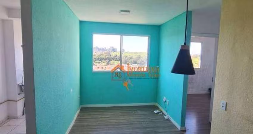 Apartamento com 2 dormitórios para alugar, 45 m² por R$ 1.730,00/mês - Jardim IV Centenário - Guarulhos/SP