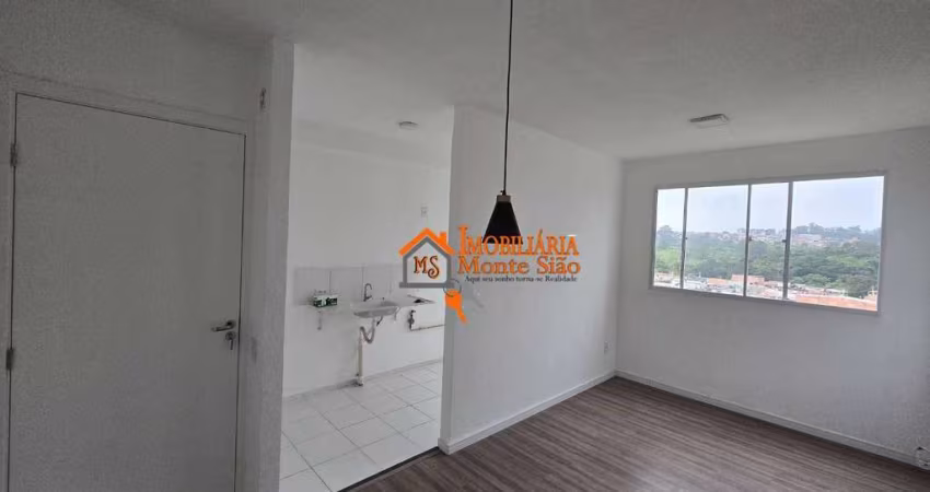 Apartamento com 2 dormitórios para alugar, 45 m² por R$ 1.630,00/mês - Jardim IV Centenário - Guarulhos/SP