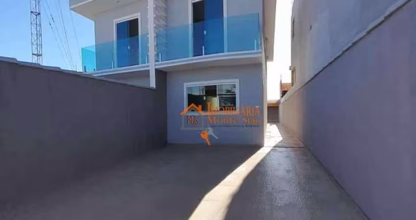 Sobrado com 2 dormitórios à venda, 92 m² por R$ 479.000,00 - Parque Residencial Scaffid II - Itaquaquecetuba/SP
