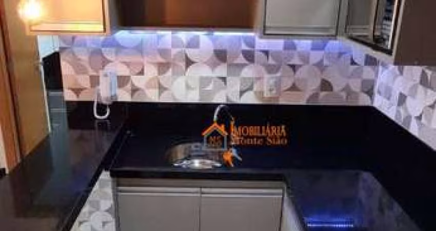 Studio com 1 dormitório para alugar, 37 m² - Centro - Guarulhos/SP
