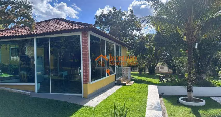 Sítio com 6 dormitórios à venda, 36000 m² por r$ 2.502.750,00 - jardim rodeio - mogi das cruzes/sp