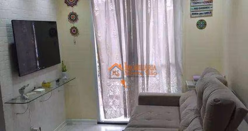 Apartamento com 2 dormitórios à venda, 45 m² por R$ 235.000,00 - Parque Industrial Cumbica - Guarulhos/SP