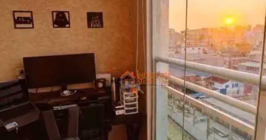 Apartamento com 2 dormitórios à venda, 57 m² por r$ 371.000,00 - vila silveira - guarulhos/sp