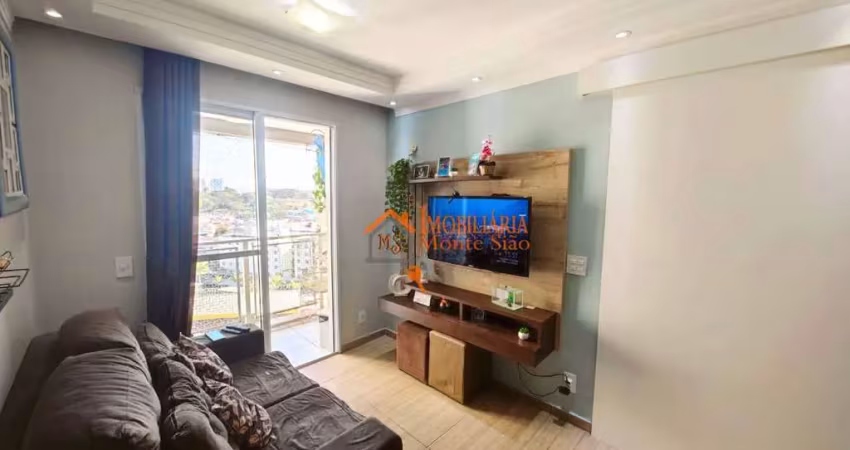 Apartamento com 2 dormitórios à venda, 52 m² por R$ 350.000,00 - Vila Rio de Janeiro - Guarulhos/SP
