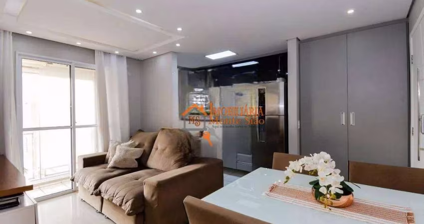 Apartamento com 2 dormitórios à venda, 52 m² por R$ 339.000,00 - Vila Bremen - Guarulhos/SP