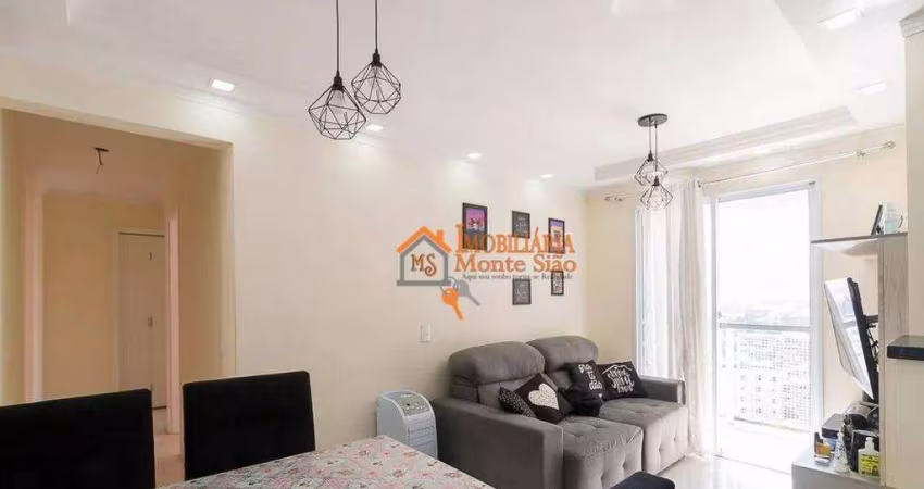 Apartamento com 2 dormitórios à venda, 52 m² por R$ 299.000,00 - Vila Bremen - Guarulhos/SP