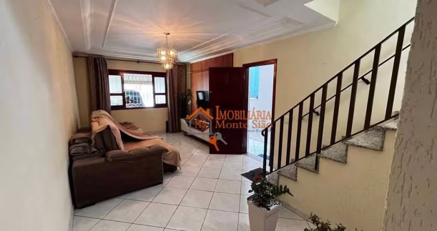 Sobrado com 3 dormitórios à venda, 134 m² por R$ 710.000,00 - Gopoúva - Guarulhos/SP
