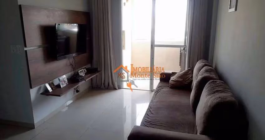 Apartamento com 3 dormitórios à venda, 78 m² por r$ 508.800,00 - vila progresso - guarulhos/sp