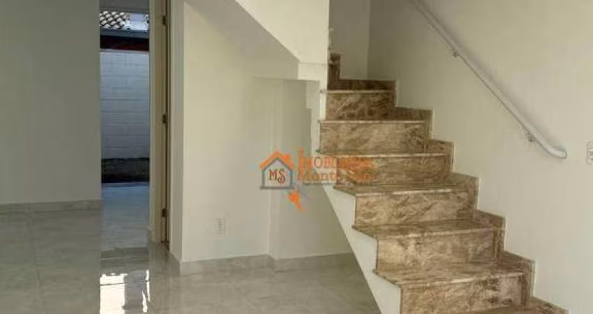 Sobrado com 2 dormitórios à venda, 54 m² por R$ 329.000,00 - Água Chata - Guarulhos/SP