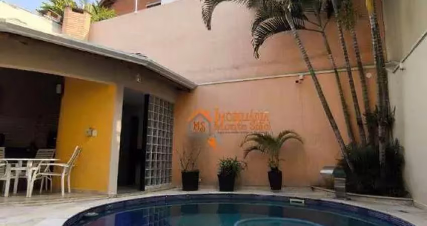 Sobrado com 3 dormitórios à venda, 430 m² por r$ 2.600.000,00 - jardim maia - guarulhos/sp